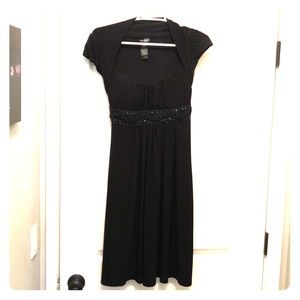 Almost new Bisou Bisou black dress size 6